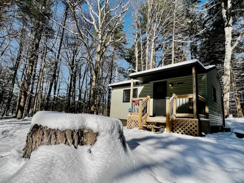 Serene lakeside oasis - fast WiFi 1.5 hrs from NYC, fire-pit & nature all around