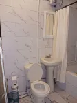 The Butterfly large Cabin with a king-size bed.  kitchenette and jacuzzi bathtub
