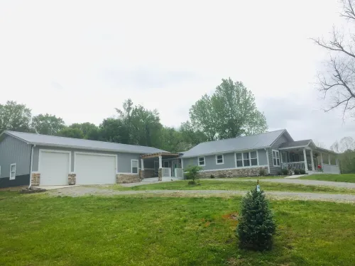 The Sanctuary 14 acres w/ private pond/trails in beautiful Brown County