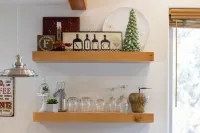 Green Elk Retreat Cabin, Cozy Cabin - large side yard with wildlife