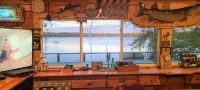 Big Chip Lodge. Awesome View. Dock 50' Away. Authentic Historical Wisconsin.