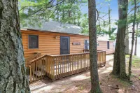 Lakefront Pine Retreat in Lewiston - 1 Mile from Garland Golf Resort