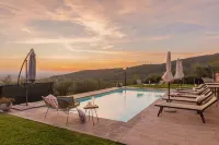Corte della Luna, elegant villa with swimming pool surrounded by a suggestive olive grove -  Ferienhäuser