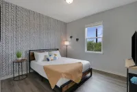 NEW! Modern Hill Country Hideaway Deck Firepit Games