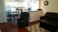 Suburban area condo. Ideal for the avid fisherman or fishing family.