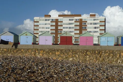 With Spectacular Sea Views the Flat is Literally Across the Road from the Beach.