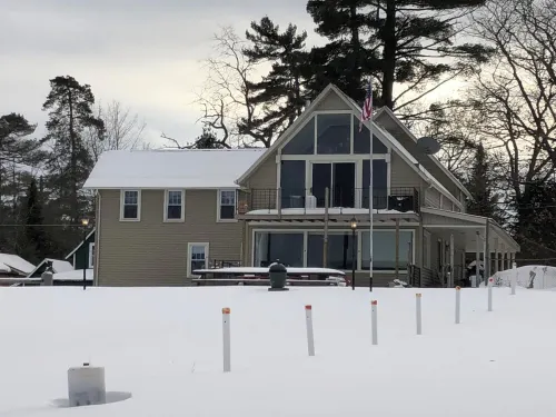 Old Timberline Inn - Lake Front Home with PRIVATE Sandy Beach Caroga Lake, NY