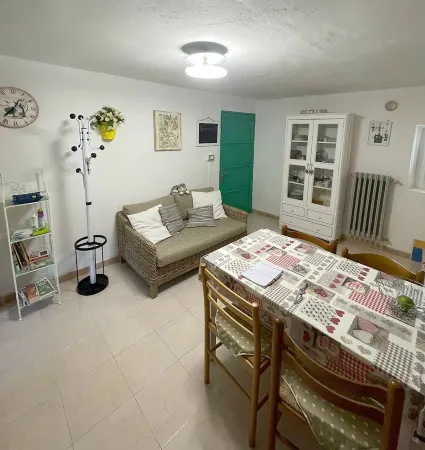 Detached house in ancient medieval village.