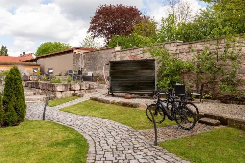 Stylish vacation apartment -Darre- in the old brewery