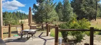 Spacious cabin in Angel Fire area - 6 miles to ski slopes and recreation area