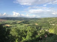Rustic simplicity, comfort, sublime views and spectacular pool!