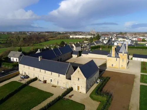 In an historical monument: Farm Manor in Bayeux
