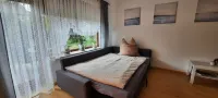 Large apartment with fireplace and washing machine