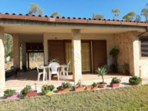 House immersed in the green, a few steps from the sea