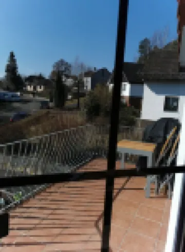 Newly furnished vacation apartment with a fantastic view of the castle Hotels in Dahn