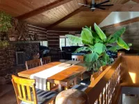 Log Cabin on 40 acres with a private lake