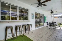 New! Lush Villa w/ Pool and King Bed Sleeps 10..
