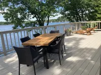 Perfect LakeHome w/ Amazing Views of Big Silver Lake w/ Kayaks Hot tub &Maui Mat