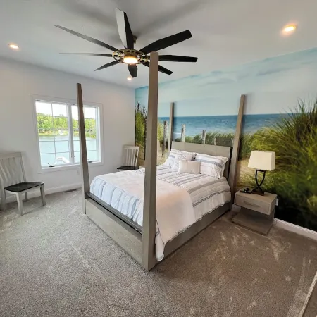 Huge Cape Cod Style Home on all Sandy beach / Cedar Lake MI