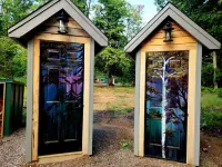 Cozy Northwoods Mini Cabin..... SAUNA/HOT TUB ATV/SNOWMOBILE TRAILS Hotels in Forest County