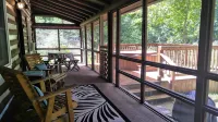 Historic Riverside Log Cabin - Stay Waterfront! Hotels in Randolph County