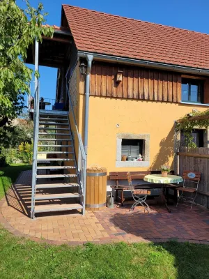 Gemütliche Ferienwohnung am Kirschbaum in Malschwitz in der Oberlausitz Hotel a Malschwitz