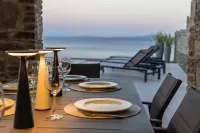''Aegean Whispers'' Sea Front Villa in Tinos - 4-Star