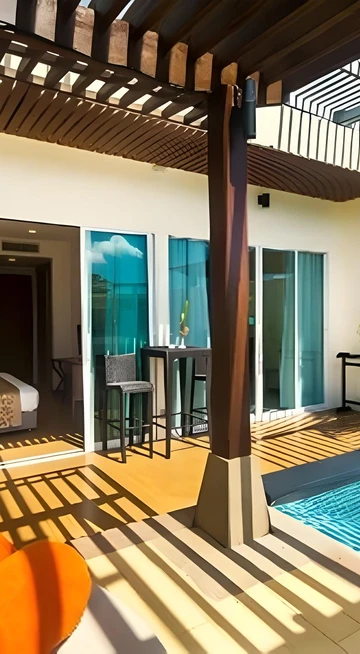 รูปภาพของอพาร์ตเมนต์ 1 ห้องนอน 1 ห้องน้ำส่วนตัว ขนาด 81 ตร.ม. – หาดคลองม่วง