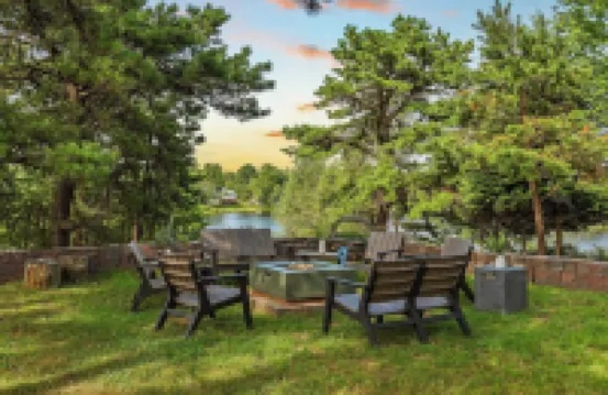 For Lake Sake by AvantStay Lakefront Hot Tub View