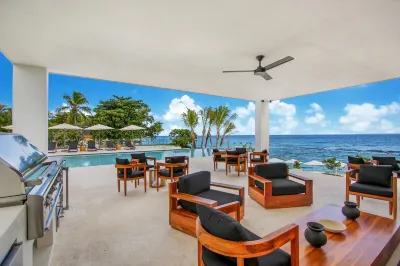Luxurious 12-bedroom Oceanfront Villa With Private Chef Butler Private Beach in Casa de Campo Resort