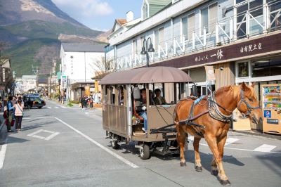 ホテル周辺 和モダンな温泉旅館 湯布院らんぷの宿の写真