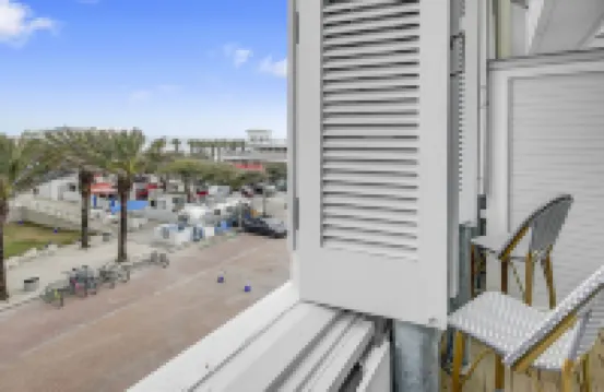 Beach and Gulf Views from the Center of Seaside! 2 Bedroom Condo by RedAwning
