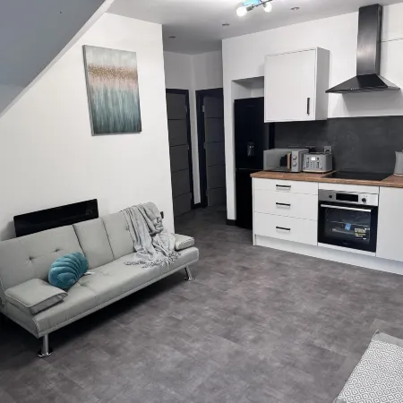 Cosy City Apartment in Manchester - man utd