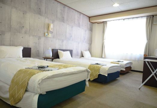 와카야마 그린 호텔 객실 또는 로비