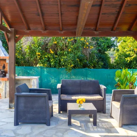 Sun Beach Villa Tria Large Private Pool Walk to Beach A C Wifi Car Not Required - 2282