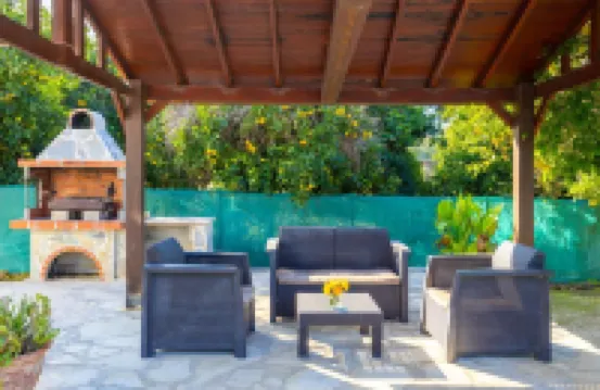 Sun Beach Villa Tria Large Private Pool Walk to Beach A C Wifi Car Not Required - 2282