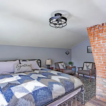 Enjoy this Private & Centrally Located 2 bed/2 bath Loft