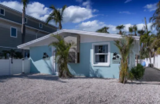 Heated Pool and Steps to the Beach Await - Charming Villa Retreat