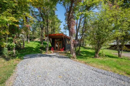 Charming Tiny Cabin with Scenic Views - Cozy Mountain Retreat