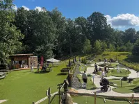 Grottbyn - Skånes Djurparks Camping Hotels in Hoor
