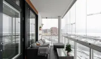 Homelike 1Br with Sauna, Free Parking & Balcony -  Ferienwohnungen