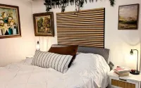 Coast PalmTree Yard 2BR Block from Beach Hotels in Pacifica