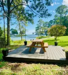 Private 5-acre Waterfront Retreat with Main & Guest House & BBQ Shed