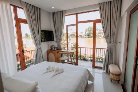 Hue River Side Villa Отели рядом с достопримечательностью «Nguyen Dinh Chieu Walking Street»