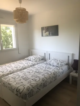 Villa 10 minutes from the quiet beach