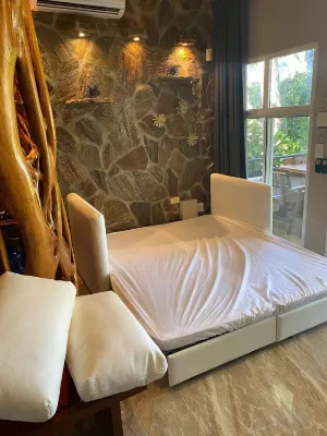 Las Terrenas, Beach Front, Water Views, Best Location 1 bed/bath, AC, WiFi, Pool