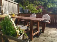 New Feriewohnung in the heart of the valley with stunning view to Roßtrappe,