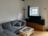 Holiday home in the country with clay plaster walls Các khách sạn ở Warmsen