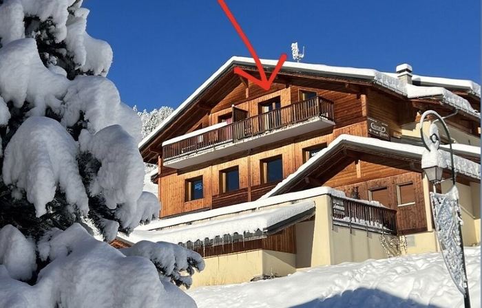 Duplex 50m2 pied des pistes 6 pers les saisies hauteluce / contamines montjoie