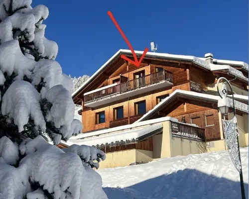 Duplex 50m2 pied des pistes 6 pers les saisies hauteluce / contamines montjoie Hotels in Hauteluce